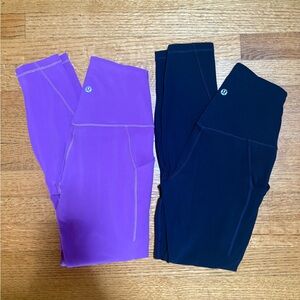 Lululemon align leggings with pockets bundle
